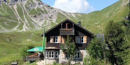 Hotels und Ferienwohnungen im Oberallgäu - Kategorien: Hüttenführer - Vorarlberg - Landsberger Hütte