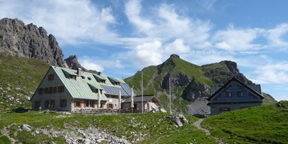 Hotels und Ferienwohnungen im Oberallgäu - Kategorien: Hüttenführer - Oberallgäu - Mindelheimer Hütte