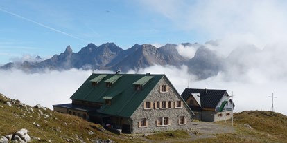 Hotels und Ferienwohnungen im Oberallgäu - Saison: Sommer - Oberstdorf - Mindelheimer Hütte