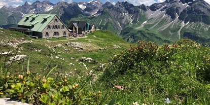 Hotels und Ferienwohnungen im Oberallgäu - Saison: Sommer - Oberstdorf - Mindelheimer Hütte