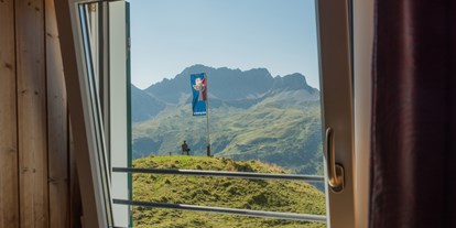 Hotels und Ferienwohnungen im Oberallgäu - Saison: Sommer - Lechtal - Widdersteinhütte gegenüber den Lechtaler Alpen