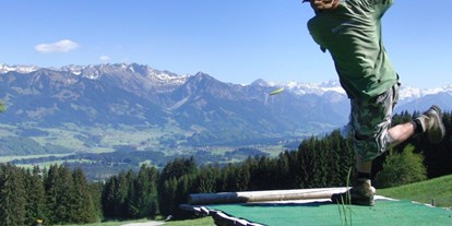 Hotels und Ferienwohnungen im Oberallgäu - Ofterschwang - Disc Golf