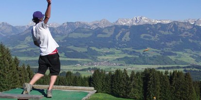 Hotels und Ferienwohnungen im Oberallgäu - Saison: Sommer - Disc Golf