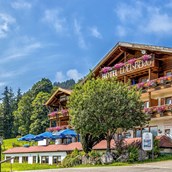 Hotels und Ferienwohnungen im Oberallgäu:  Berg- Aktivhotel Edelsberg in Bad Hindelang / Unterjoch - Berg- Aktivhotel Edelsberg in Unterjoch