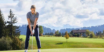 Hotels und Ferienwohnungen im Oberallgäu - Kategorien: Golfplatz - Oberallgäu - Golfclub Hellengerst