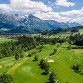 Ausflugsziele im Oberallgäu: Golfplatz Oberallgäu in den Hörnerdörfern im Allgäu - Golfplatz Oberallgäu in Bolsterlang im Allgäu