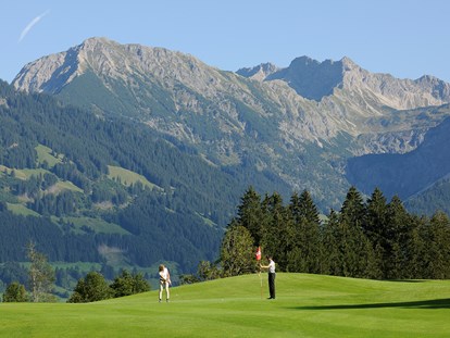 Hotels und Ferienwohnungen im Oberallgäu - Kategorien: Golfplatz - Golfplatz Oberallgäu in den Hörnerdörfern im Allgäu - Golfplatz Oberallgäu in Bolsterlang im Allgäu