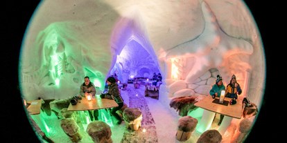 Hotels und Ferienwohnungen im Oberallgäu - Kategorien: Naturerlebnis - Eishotel auf dem Nebelhorn über Oberstdorf im Allgäu - Iglu Lodge - das Eishotel auf dem Nebelhorn
