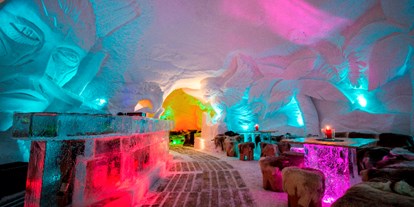 Hotels und Ferienwohnungen im Oberallgäu - Saison: Winter - Oberallgäu - Eishotel auf dem Nebelhorn über Oberstdorf im Allgäu - Iglu Lodge - das Eishotel auf dem Nebelhorn