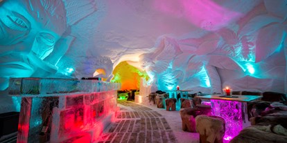 Hotels und Ferienwohnungen im Oberallgäu - Deutschland - Iglu Lodge - Eishotel auf dem Nebelhorn über Oberstdorf - Iglu Lodge - das Eishotel auf dem Nebelhorn