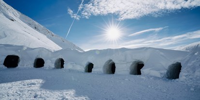 Hotels und Ferienwohnungen im Oberallgäu - Kategorien: Naturerlebnis - Oberallgäu - Iglu Lodge - Eishotel auf dem Nebelhorn über Oberstdorf - Iglu Lodge - das Eishotel auf dem Nebelhorn
