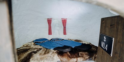 Hotels und Ferienwohnungen im Oberallgäu - Kinder & Familie: Kinder sind willkommen - Bayern - Iglu Lodge - Eishotel auf dem Nebelhorn über Oberstdorf - Iglu Lodge - das Eishotel auf dem Nebelhorn