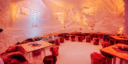 Hotels und Ferienwohnungen im Oberallgäu - Kategorien: Outdoorattraktion - Deutschland - Iglu Lodge - Eishotel auf dem Nebelhorn über Oberstdorf - Iglu Lodge - das Eishotel auf dem Nebelhorn