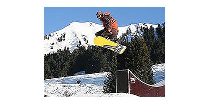 Hotels und Ferienwohnungen im Oberallgäu - Saison: Winter - Kleinwalsertal - Snowpark - Crystal Ground
