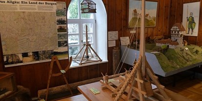 Hotels und Ferienwohnungen im Oberallgäu - Saison: ganzjährig - Bayern - Allgäuer Burgenmuseum
