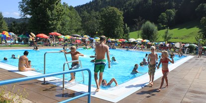Hotels und Ferienwohnungen im Oberallgäu - Kinder & Familie: kinderwagengeeignet - Bayern - Familienfreibad Missen