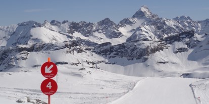 Hotels und Ferienwohnungen im Oberallgäu - Kategorien: Bergbahn - Oberstdorf - Skigebiete im Allgäu - die Nebelhornbahn über Oberstdorf - Die Nebelhornbahn im Winter 