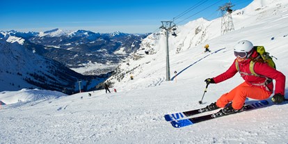 Hotels und Ferienwohnungen im Oberallgäu - Kategorien: Outdoorattraktion - Oberstdorf - Skigebiete im Allgäu - die Nebelhornbahn über Oberstdorf - Die Nebelhornbahn im Winter 