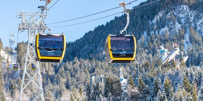Hotels und Ferienwohnungen im Oberallgäu - Kategorien: Outdoorattraktion - Oberallgäu - Skigebiete im Allgäu - die Nebelhornbahn über Oberstdorf - Die Nebelhornbahn im Winter 