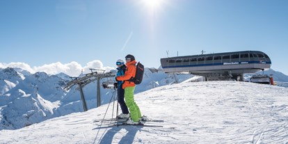Hotels und Ferienwohnungen im Oberallgäu - Kategorien: Outdoorattraktion - Oberstdorf - Ski- und Snowboardparadies Fellhorn - Kanzelwand im Allgäu / Kleinwalsertal - Die Fellhornbahn - Zwei-Länder-Pistenspaß