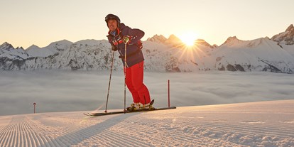 Hotels und Ferienwohnungen im Oberallgäu - Kategorien: Action & Spaß - Deutschland - Ski- und Snowboardparadies Fellhorn - Kanzelwand im Allgäu / Kleinwalsertal - Die Fellhornbahn - Zwei-Länder-Pistenspaß
