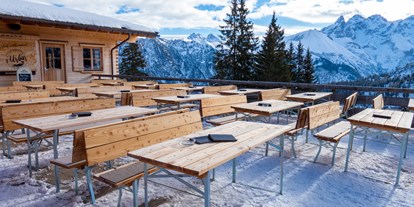 Hotels und Ferienwohnungen im Oberallgäu - Kategorien: Skigebiet - Snowboard- und Skiparadies Fellhorn - Kanzelwand im Allgäu / Kleinwalsertal - Die Fellhornbahn - Zwei-Länder-Pistenspaß