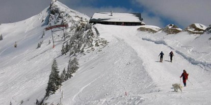 Hotels und Ferienwohnungen im Oberallgäu - Kategorien: Winterrodelbahn - Oberallgäu - Hochgratbahn im Winter - Oberstaufen / Steibis