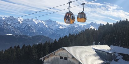 Hotels und Ferienwohnungen im Oberallgäu - Saison: Winter - Oberallgäu - Hörnerbahn - Bolsterlang im Winter