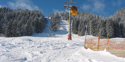 Hotels und Ferienwohnungen im Oberallgäu - Kategorien: Wanderweg - Oberallgäu - Hörnerbahn - Bolsterlang im Winter