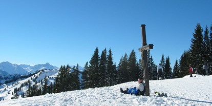 Hotels und Ferienwohnungen im Oberallgäu - Saison: Winter - Bayern - Hörnerbahn - Bolsterlang im Winter