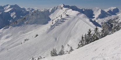 Hotels und Ferienwohnungen im Oberallgäu - Kategorien: Bergbahn - Walmendingerhornbahn - Skigebiete im Kleinwalsertal -  Winterparadies Walmendingerhornbahn im Kleinwalsertal