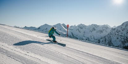 Hotels und Ferienwohnungen im Oberallgäu - Kategorien: Outdoorattraktion - Riezlern - Walmendingerhornbahn - Skigebiete im Kleinwalsertal -  Winterparadies Walmendingerhornbahn im Kleinwalsertal