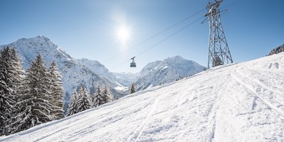 Hotels und Ferienwohnungen im Oberallgäu - Wetter: bei jedem Wetter - Kleinwalsertal - Walmendingerhornbahn - Skigebiete im Kleinwalsertal -  Winterparadies Walmendingerhornbahn im Kleinwalsertal