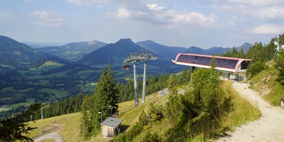 Hotels und Ferienwohnungen im Oberallgäu - Wetter: bei schönem Wetter - Oberallgäu - Bergbahnen Bad Hindelang - Oberjoch im Allgäu - Bergbahnen Hindelang - Oberjoch