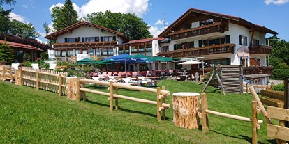 Hotels und Ferienwohnungen im Oberallgäu - Freizeit: Radfahren - Bayern - Die Sonnenterrasse - Alphorn - das Hotel mit Weitblick - Ofterschwang im Allgäu