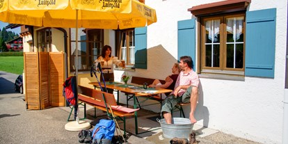 Hotels und Ferienwohnungen im Oberallgäu - Verpflegung: Vegetarisch - Allgäu - Pension Forelle mit Halbpension in Obermaiselstein im Allgäu - Ferienpension Forelle