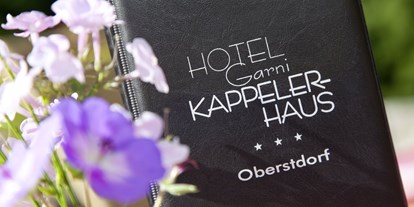 Hotels und Ferienwohnungen im Oberallgäu - Reisegrund: Geschäftsreise - PLZ 87561 (Deutschland) - Hotel Garni im Allgäu - Kappeler-Haus in Oberstdorf - Hotel Garni Kappeler-Haus in Oberstdorf im Allgäu