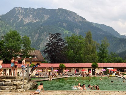 Hotels und Ferienwohnungen im Oberallgäu - Naturfreibad kostenlos nutzen mit Bad Hindelang PLUS - Haus Meinecke - Ferienwohnungen in Bad Hindelang im Allgäu
