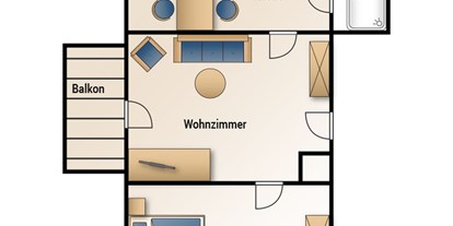 Hotels und Ferienwohnungen im Oberallgäu - PLZ 87541 (Deutschland) - Ferienwohnung 2 Grundriss - Haus Meinecke - Ferienwohnungen in Bad Hindelang im Allgäu