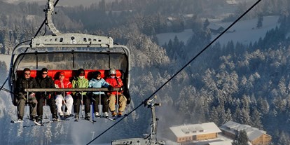 Hotels und Ferienwohnungen im Oberallgäu - Freizeit: Skifahren - Oberstaufen - Mühlenhof - Hotel in Oberstaufen im Allgäu - Hotel Mühlenhof in Oberstaufen im Allgäu