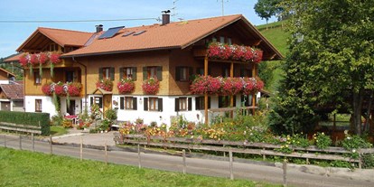 Hotels und Ferienwohnungen im Oberallgäu - Ausstattung: Parkplatz - Oberallgäu - Landhaus Ritter - Ferienwohnungen