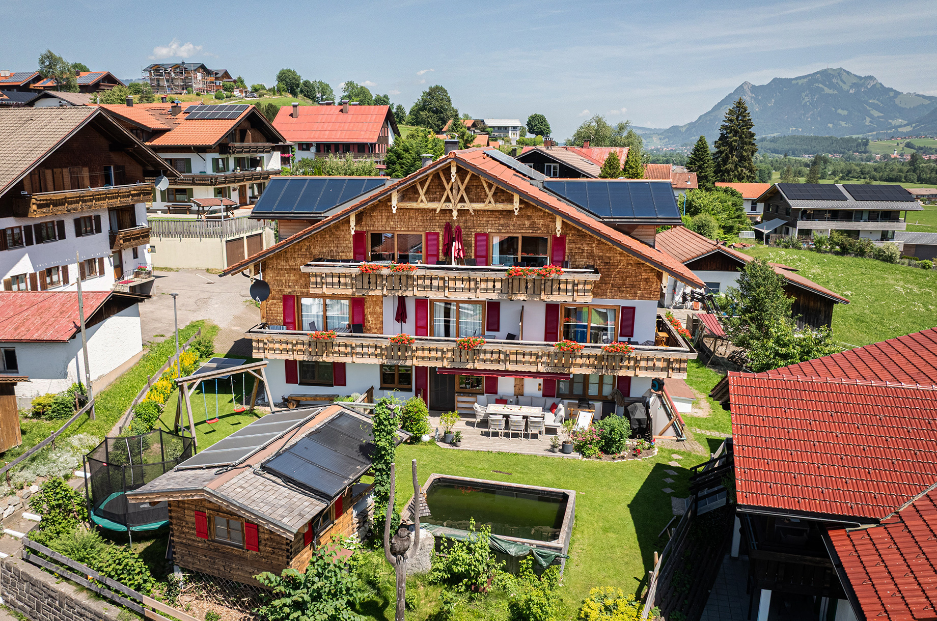 Unterkunft im Allgäu - Ferienwohnungen Schmidbauer - in Fischen im Allgäu - Ferienhof Schmidbauer in Fischen im Allgäu