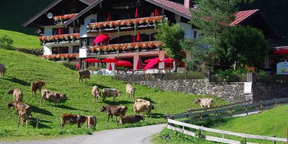 Hotels und Ferienwohnungen im Oberallgäu - Sterneklassifizierung: 3 Sterne/andere Bewertungen - Oberstdorf Stillachtal - Mitten in den Bergen- Natur pur!  - Alpengasthof-Hotel Schwand