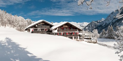 Hotels und Ferienwohnungen im Oberallgäu - Verpflegung: Halbpension - Oberstdorf - Der Winter - ein Traum  - Alpengasthof-Hotel Schwand