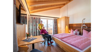 Hotels und Ferienwohnungen im Oberallgäu - Sonthofen Imberg - Rolstuhlgerechtes und barrierefreies Zimmer - Pflegehotel Allgäu in Sonthofen
