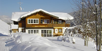 Hotels und Ferienwohnungen im Oberallgäu - Kleinwalsertal - Haus Narzisse im Winter - Ferienwohnungen Haus Narzisse
