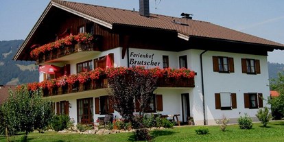 Hotels und Ferienwohnungen im Oberallgäu - Reisegrund: Erlebnisurlaub - Fischen im Allgäu - Ferienhof Brutscher in Fischen im Allgäu - Ferienhof Brutscher in Fischen im Allgäu