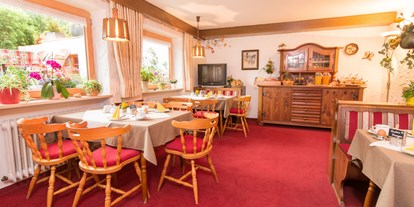 Hotels und Ferienwohnungen im Oberallgäu - Verpflegung: Frühstücksbuffet - Allgäu - Gästehaus Schmid in Obermaiselstein im Allgäu