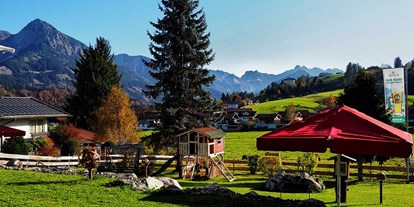 Hotels und Ferienwohnungen im Oberallgäu - Verpflegung: Halbpension - Hotel - Pension Kaserer in Fischen im Allgäu - Panorama - Hotel Kaserer in Fischen im Allgäu