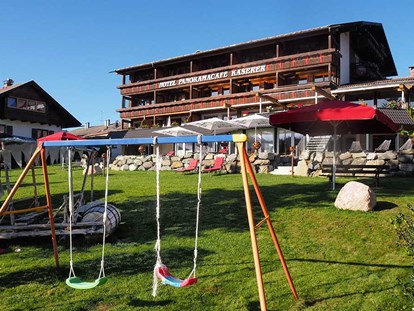 Hotels und Ferienwohnungen im Oberallgäu - Ausstattung: Haustiere auf Anfrage - Fischen im Allgäu - Hotel - Hotel Garni Kaserer in Fischen im Allgäu - Panorama - Hotel Kaserer in Fischen im Allgäu